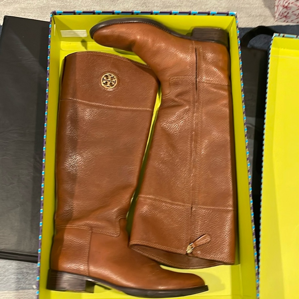 Tory Burch Junction Riding Boots